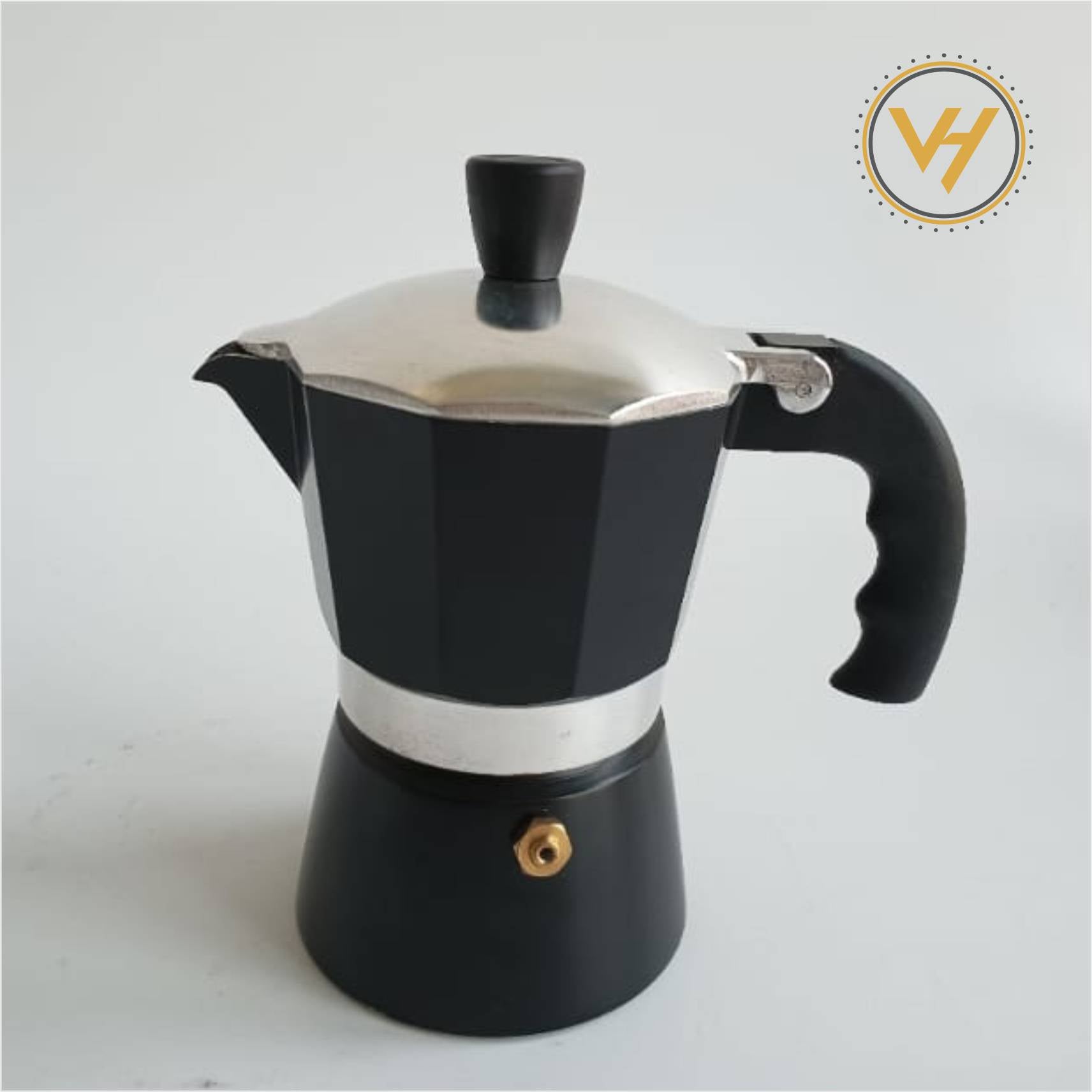 Italian Espresso Maker - Black Colour